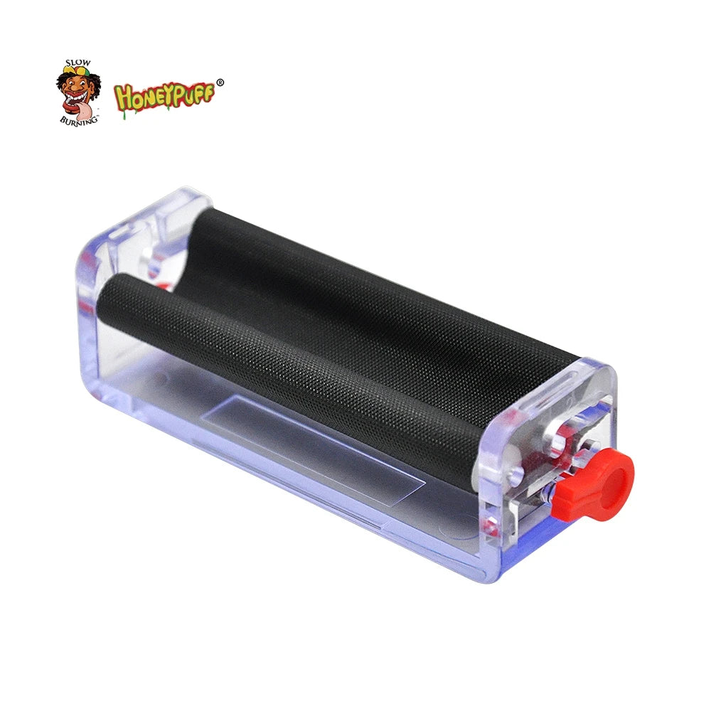 HONEYPUFF Transparent Rolling Machine Roller Adjustable Plastic Cigarette Machine For 70MM Paper