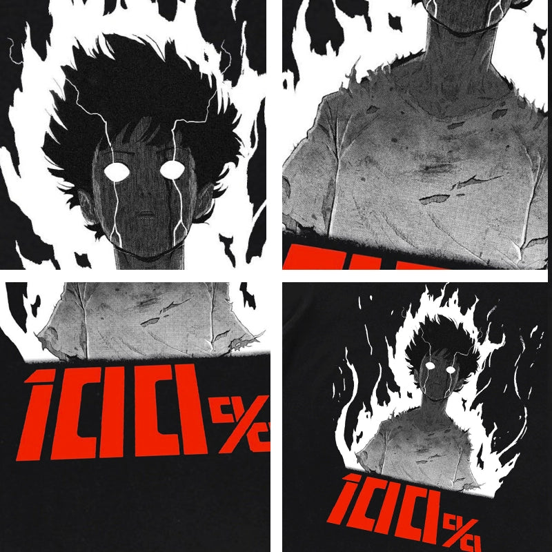 MOB PSYCHO GRAPHIC ANIME T SHIRT