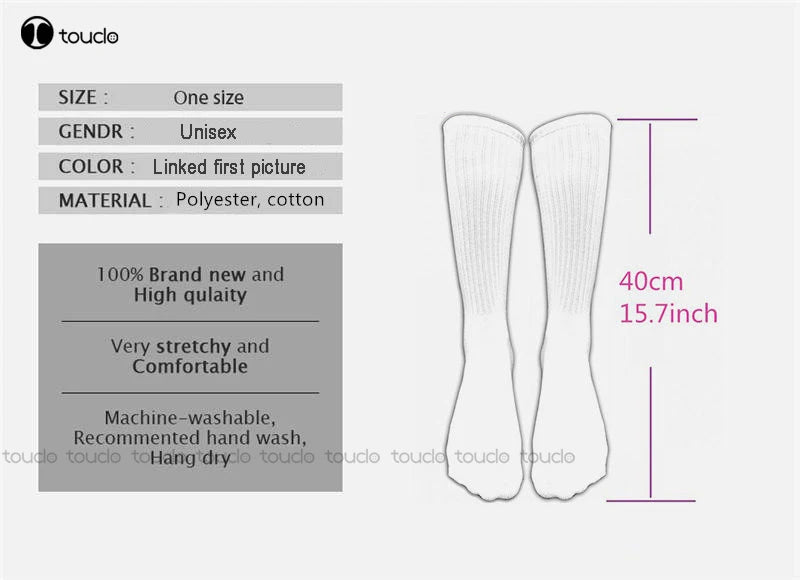 F Off Comic Skeleton Cannabis Marijuana Socks Thin Socks Men 360° Digital Print Design Cute Socks Creative Funny Socks