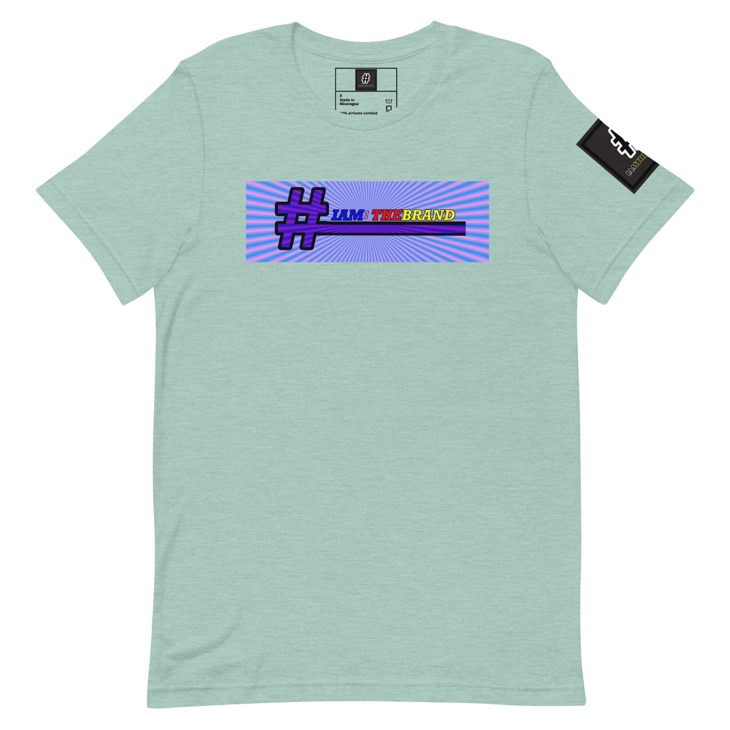 #IAM: THE BRAND Colorful Signature Tee