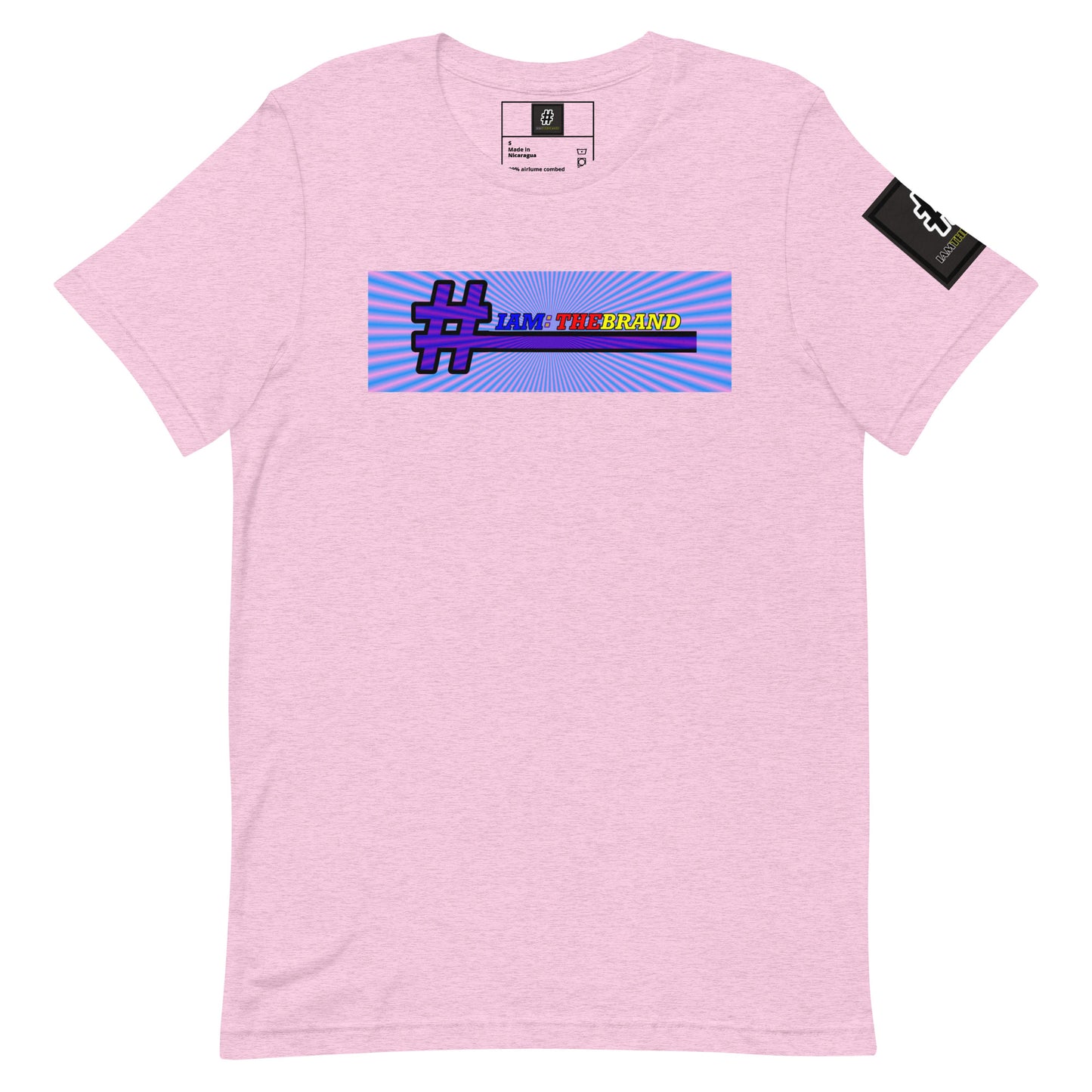 #IAM: THE BRAND Colorful Signature Tee