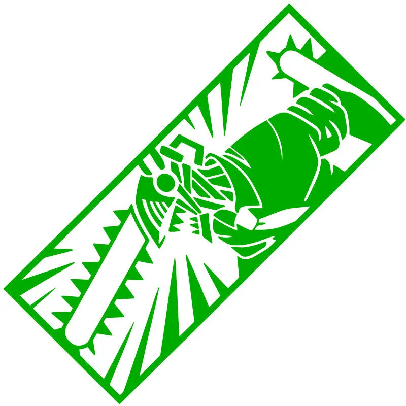 1Pcs CHAINSAWMAN Car Sticker The Window Auto Parts Decoration Laptop Computer Anime Stickers Vinyl Decals