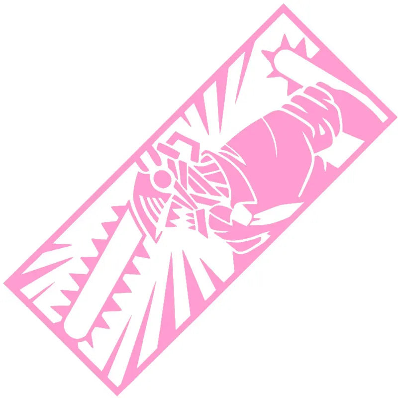 1Pcs CHAINSAWMAN Car Sticker The Window Auto Parts Decoration Laptop Computer Anime Stickers Vinyl Decals