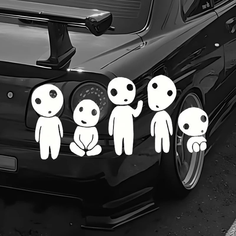 Anime Stickers, Cartoon Stickers, Car Stickers, Vinyl Decals - For Cars, Trucks, Walls, Laptops, Windows, Motorcycles