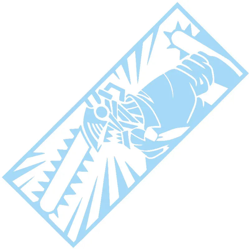 1Pcs CHAINSAWMAN Car Sticker The Window Auto Parts Decoration Laptop Computer Anime Stickers Vinyl Decals