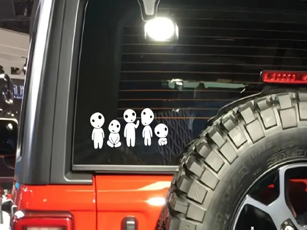 Anime Stickers, Cartoon Stickers, Car Stickers, Vinyl Decals - For Cars, Trucks, Walls, Laptops, Windows, Motorcycles