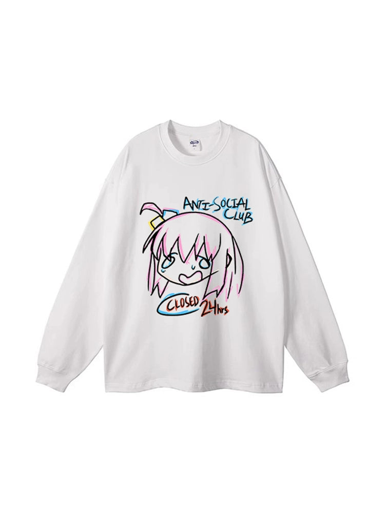 GRAPHIC ANIME SWEATSHIRT