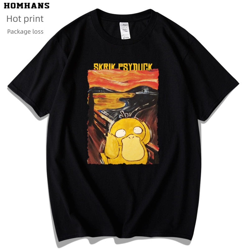 PSYDUCK ANIME GRAPHIC T SHIRT