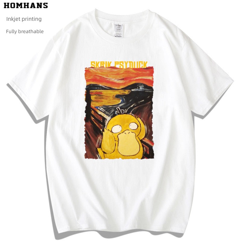 PSYDUCK ANIME GRAPHIC T SHIRT