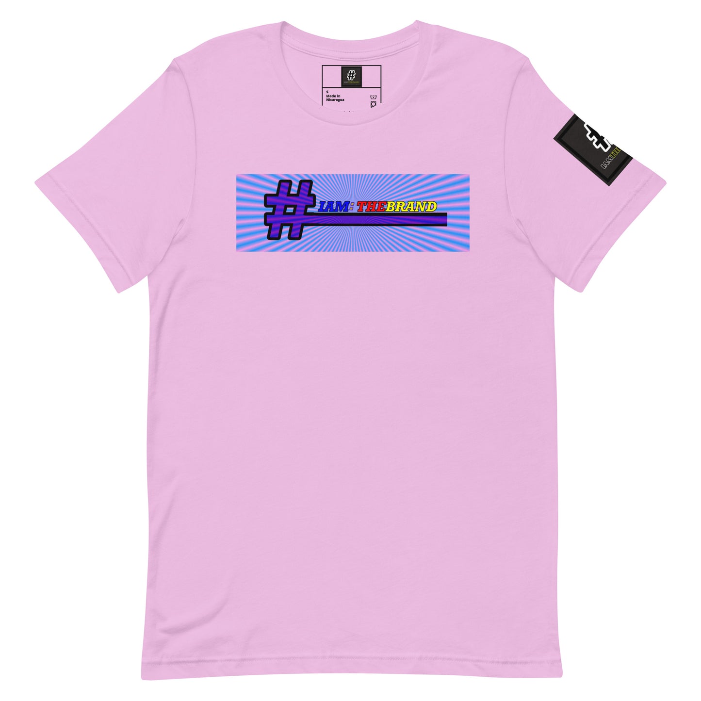 IAM: THE BRAND Colorful Signature Tee