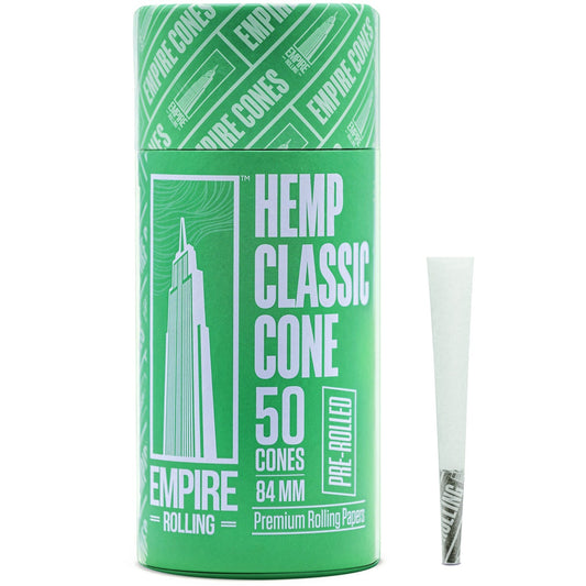 Ultra Smooth Hemp Cones 50 Count